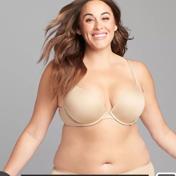 CACIQUE Collection Smooth Boost Plunge Bra 40DDD NWT and in packaging - Picture 2 of 6